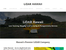 Tablet Screenshot of lidarhawaii.com